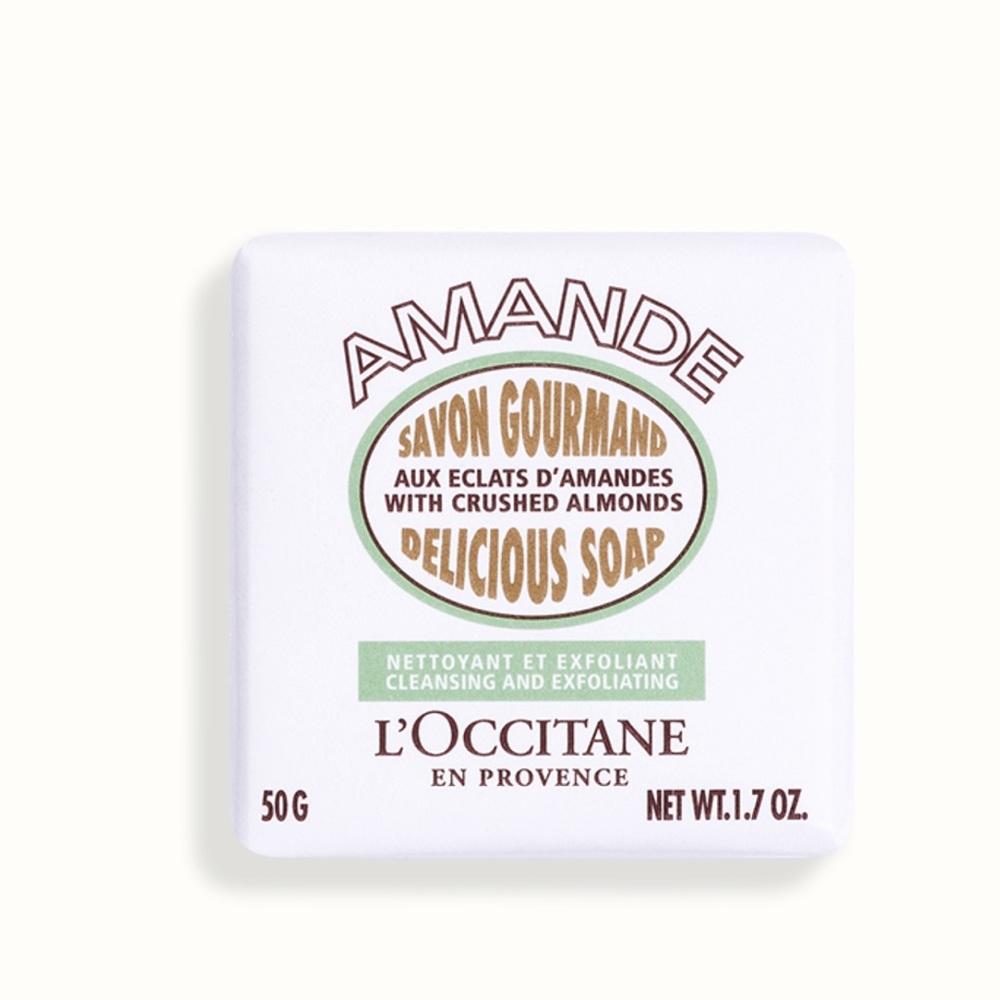 3 L’Occitane Almond Delicious Exfoliating Soaps